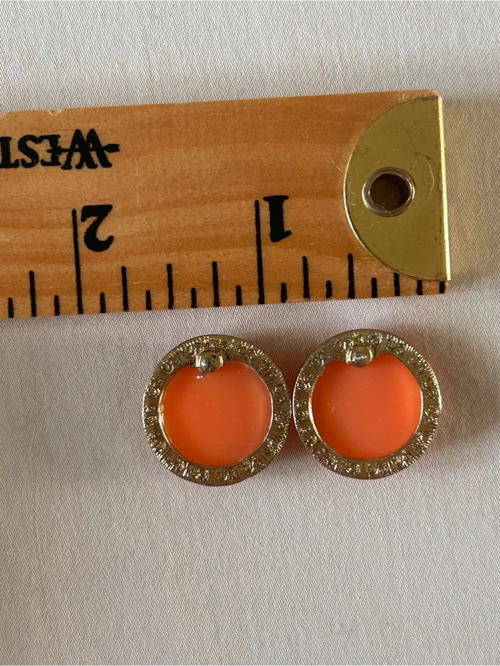 3 Pair Stud Earring Bundle Coral, Mint Green, Floral Silver Gold Tone